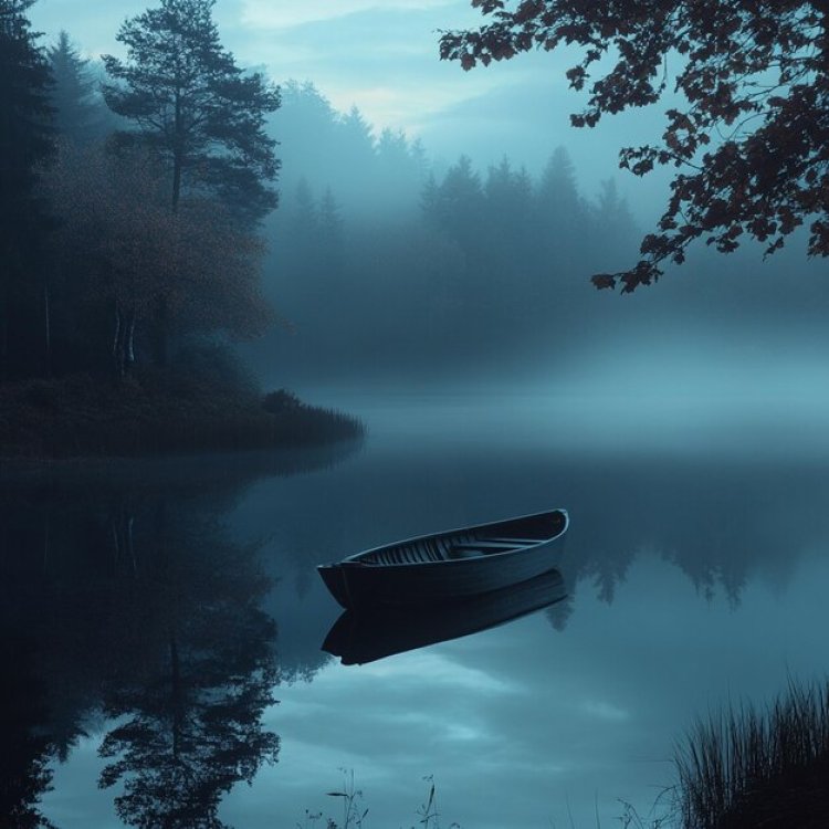 Rahasia Tersembunyi di Danau Biru