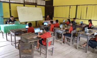 ANBK di Sekolah Pedalaman Kalimantan