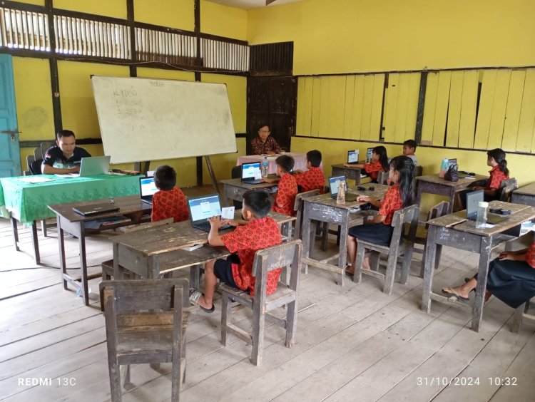 ANBK di Sekolah Pedalaman Kalimantan