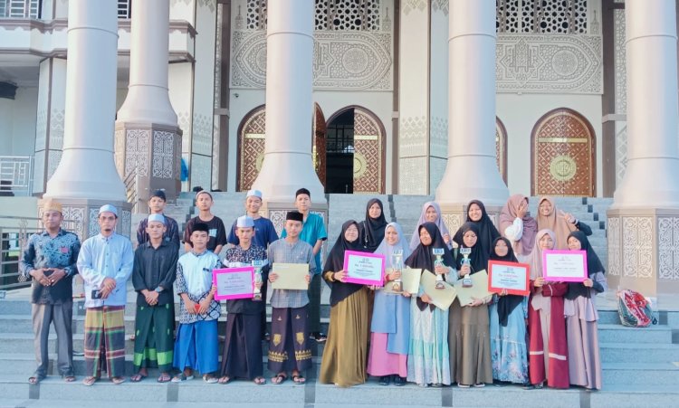 Santri Pesantren Babussalam Batu Korong Raih Juara Ushul Fiqih, Tafsir,  Tauhid dan Tarikh