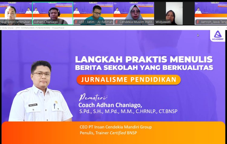 Menulis Berita Sekolah yang Berkualitas