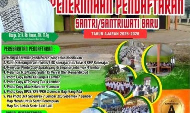 Pembukaan Penerimaan Santri Baru Tahun Ajaran 2025/2026 di Pondok Pesantren Babussalam Batu Korong