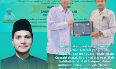 Santri Muda Berprestasi: Farhan Alfarisi Raih Juara Lomba Hafal 10 Kitab