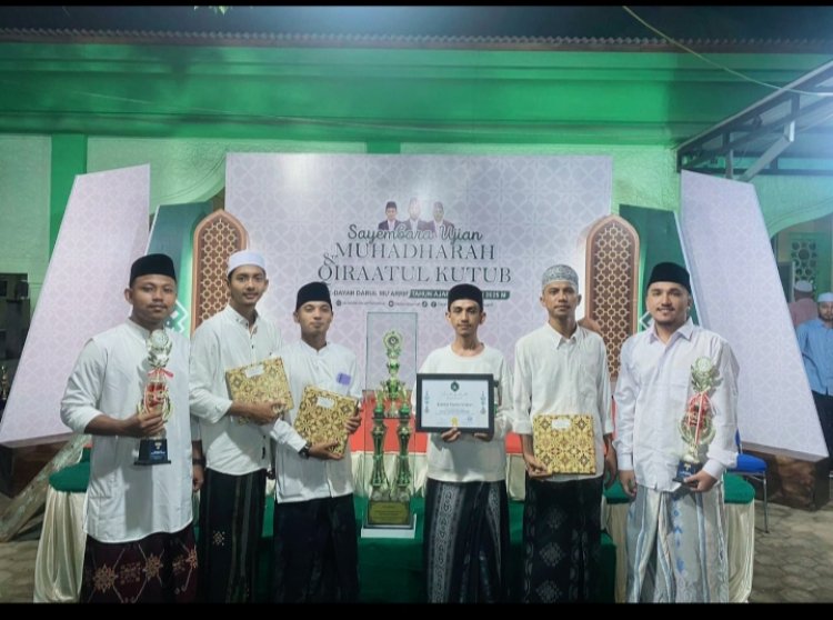 Sangkalan Berkibar: Cucu Abuya Imam Syamsuddin Sangkalan Raih Juara 1 Lomba Baca Kitab Al Mahalli