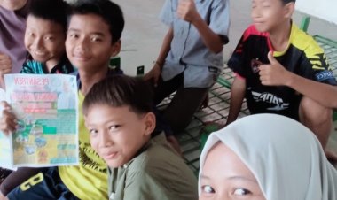 Guru Pesantren Batu Korong Sosialisasikan Program di Desa Tulaan, Gunung Meriah