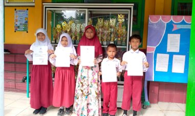 Tertib Adminduk; SDN 3 Sampang Fasilitasi Pembuatan Akta Kelahiran untuk Siswa