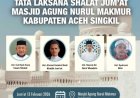 Empat Golongan Penghuni Surga Menjadi Topik Utama Khutbah di Masjid Agung Nurul Makmur Singkil